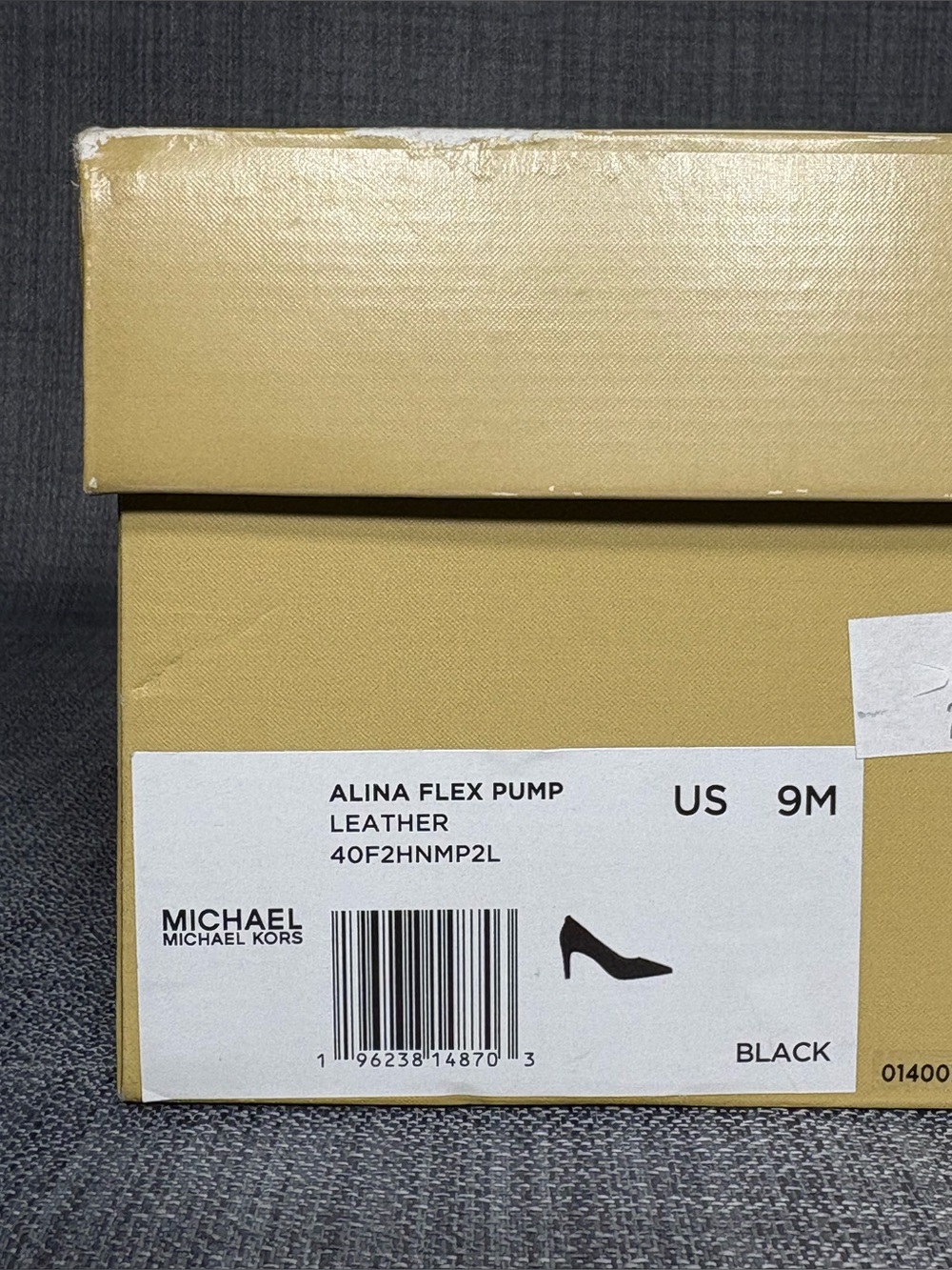 Michael Kors Alina Flex Pointed Toe Pumps Black Leather Size 9M - Picture 7 of 7